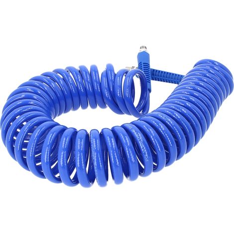 KS Tools PU-Druckluft-Spiralschlauch, Ø 6 mm