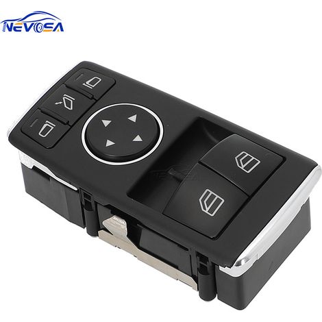 1729056900 is suitable for power window switches in 2011-2015 Mercedes-Benz C-Class cars. (1/4)