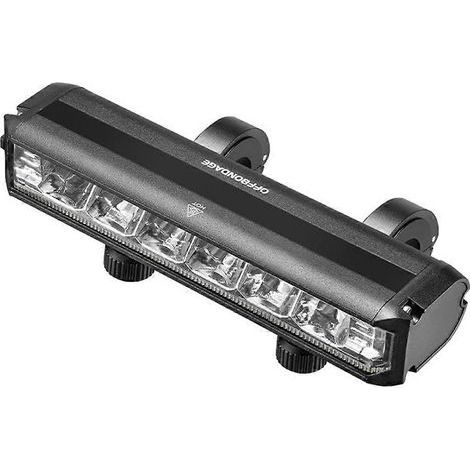 Éclairage de vélo OFFBONDAGE LED rechargeable USB en alliage d'aluminium, étanche, avant pour VTT et vélos de route (1/5)