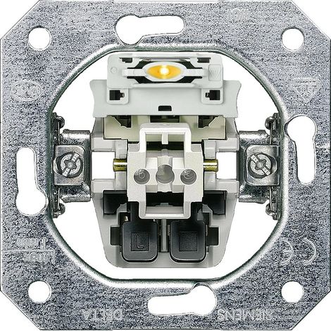 Siemens DELTA Inserto dispositivo interruttore UP on/off/invertitore con inserto LED, 5TA2108