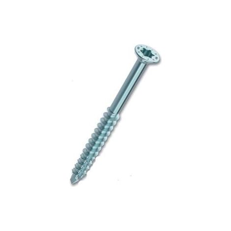 HECO Ufix - Vite a testa svasata T-Drive Ø3,5x45 - Zinco argento - Confezione da 200 - 47972