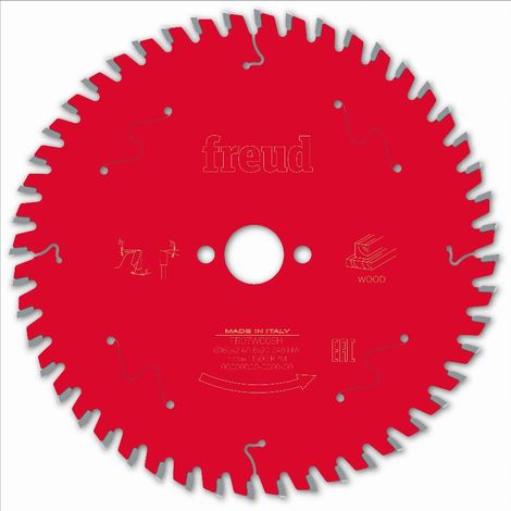 Freud – Lame de scie circulaire 165mm F03FS09690 – Pour bois dur et tendre – Dents en carbure TiCo – Revêtement PermaShield