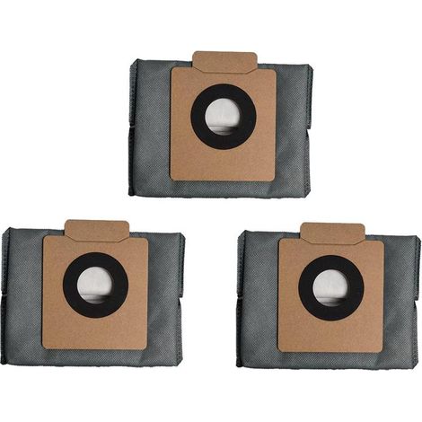 Paquete de 3 bolsas para el polvo para la aspiradora robot Eufy X10 Pro Omni. (1/4)