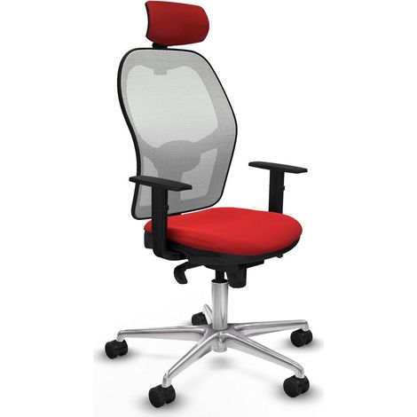 Piqueras y Crespo Jorquera silla de oficina roja confortable
