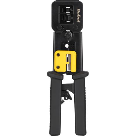 Outil de sertissage pour connecteurs traversants RJ45 RJ12 RJ11 6/8P Rebel (1/5)