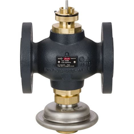 Danfoss Vol,-reg,caudal, con Actuador, AVQM DN50, Kvs 25,0, PN25, GGG-40,3, Brida, 003H6758