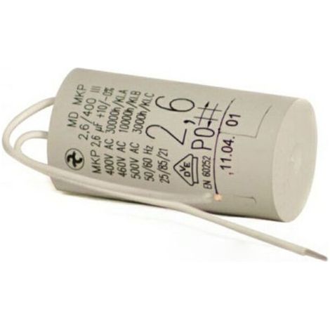Condensador de trabajo 2.6uF bomba Roca
