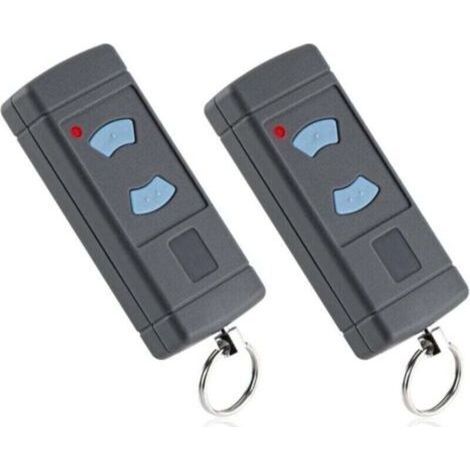Set of 2 replacement buttons for 868 MHz blue garage door opener for Hormann HSE2-868 HSM4-868 HSE4-868, compatible with Tubauto HSM4-868 HS4-868 (1/3)