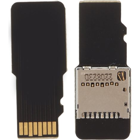 Lot de 2 mini-couvercles pour carte mémoire d'imprimante 3D (compatibles MK3S, Ender 3, Ender 5 et Ender 3 V2) adaptateur d'extension pour carte mémoire (1/5)