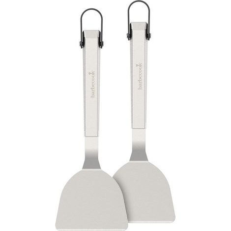 Set de 2 spatules à plancha inox 33 cm Barbecook (1/5)