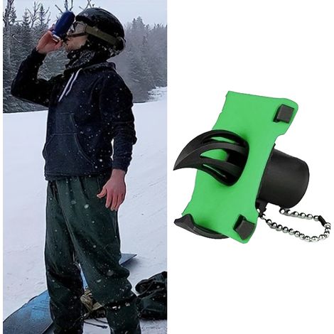 Outil innovant pour fusil de chasse avec ouvre-bouteille et ouvre-boîte portables intégrés (vert) (1/5)