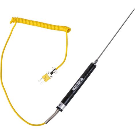 Sensore di temperatura portatile ad alte prestazioni di tipo K per temperature da 50 a 500 gradi Celsius NR81530 (1/5)