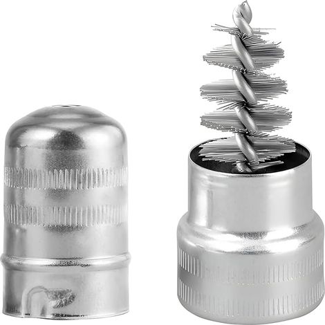 Brosse De Nettoyage des Bornes De Batterie, Brosses Nettoyage pour Poteaux Et Bornes De Batterie, Brosse à Main pour Nettoyer dans Les Voitures, Les Bateaux Plaisance(Brosse Verticale) (1/5)