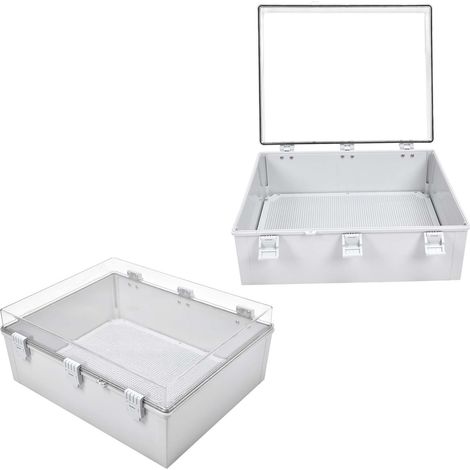 Boîte de jonction en plastique transparent avec boucle étanche et anti-poussière, accessoires électriques (1/5)