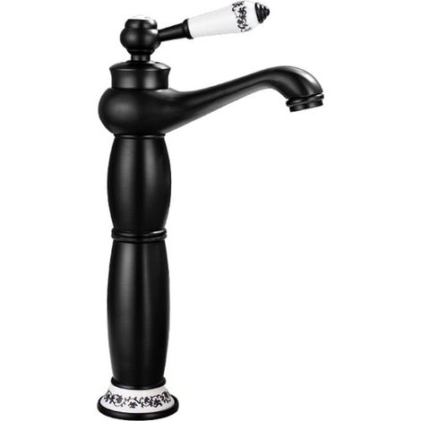 Mexen Draco hohe Waschtischarmatur, Schwarz - 745410-70 (1/2)