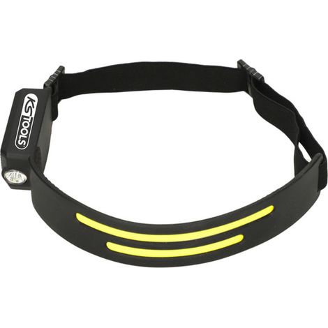 KS Tools - lampe frontale flexible - lampe frontale led ultra puissante 300 lumens - lampe frontale rechargeable flexible - 150.4520F