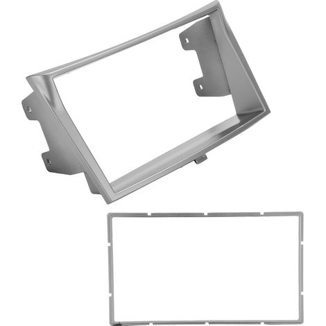 Kit d'adaptation 2-DIN autoradio 173x98mm cadre tableau de bord compatible Legacy 2009-2014 (1/5)