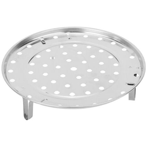 DEESSE SHOP-Plateau Vapeur Cuiseur Vapeur en Bambou pour Tamales Flaneras Bain Marie Support Vapeur 22 Cm Grand Panier Support Vapeur en Acier Inoxydable Plateau étagère Cuiseurs Vapeur Accessoires (1/5)