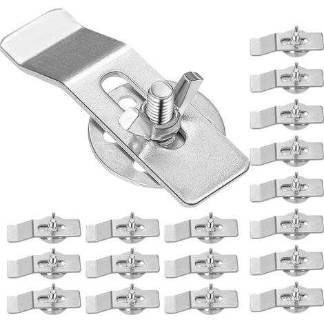 TEHAUX 20 Clips para Fregadero bajo Encimera de Acero Inoxidable (1/5)