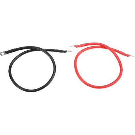 2 câbles batterie inverseur rouge noir 8AWG flexible PVC étanche pour voiture bateau solaire (1/5)