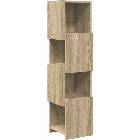 Maison Exclusive - Mobile angolare Rovere Sonoma 25,5x25x102cm Legno multistrato