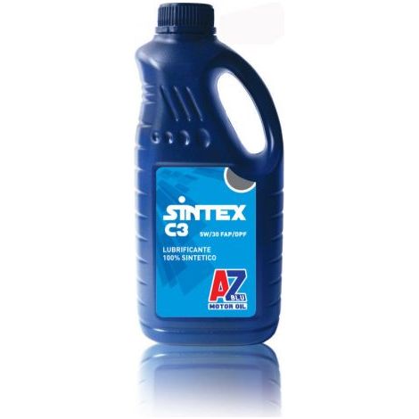 OLIO MOTORE SINTEX C3 5W30 FAP/DPF AZ BLU OIL 100% SINTETICO 1 LT (34115)