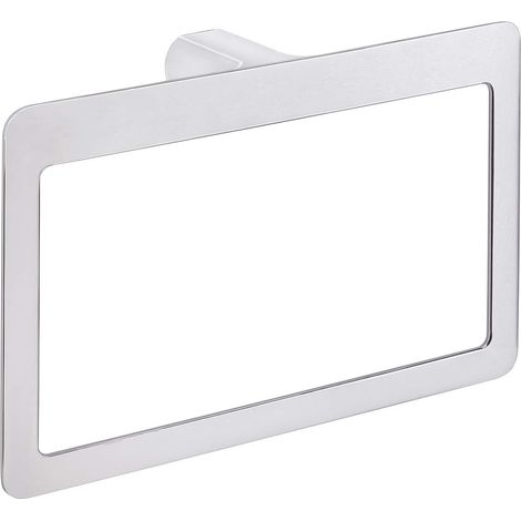 Portasalviette ad anello cromato pirenei - 23×5×15 cm (1/3)
