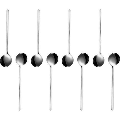 Espressolöffel, 8er-Set – Modernes Design – Hochglanzpoliert – Leicht zu reinigen (1/5)