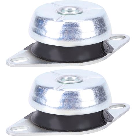 Lot de 2 amortisseurs en forme de cloche FRH pour groupe électrogène diesel de voiture, filetage M10, tampon en caoutchouc (1/5)