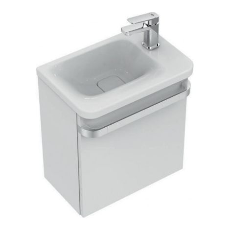 Porte TONIC II 450mm étagère laquée gris clair à droite IDEAL STANDARD (1/5)