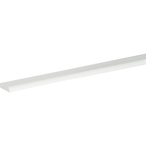 Primo Wandleiste 90 cm 21 x 5 mm weiß Leisten