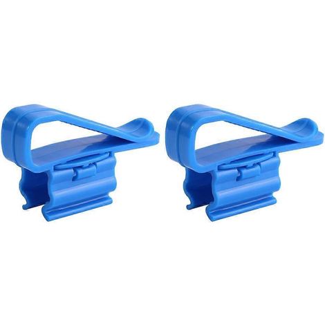 Colliers de serrage réglables pour tuyaux et tubes, 2 colliers, plastique durable, pour l'entretien des aquariums.-AquaForge (1/5)