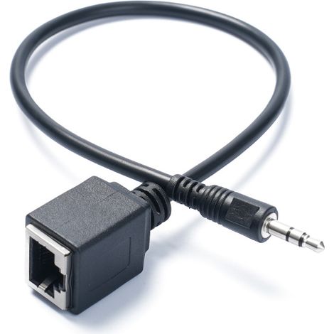 Audio-Adapterkabel: DC 3,5-mm-Stecker auf RJ45-Ethernet-Buchse zum Anschluss an den Touchscreen einer Karaoke-Maschine. (1/5)