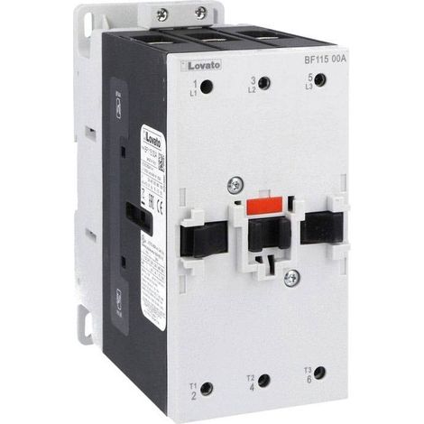 Contattore 3P 115A Ac3 230Vac50/60Hz (Lovato Cod. Bf11500A230) (1/5)