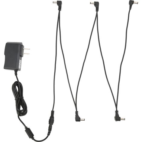 Adaptateur secteur 9 V pour pédale multi-effets de guitare en plastique, câble C2T 1 à 5, outils industriels, 850 mA, AC 100-240 V, prise US (1/5)