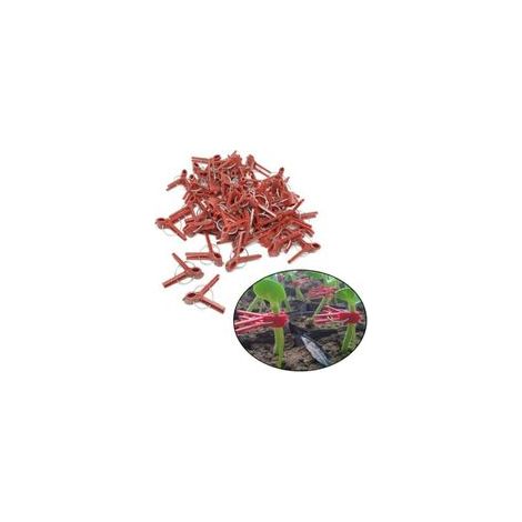 Clip de greffage de tomate semis clip de greffage clip de greffage d'aubergine 100 pcs clip de greffage bouche ronde (1/5)