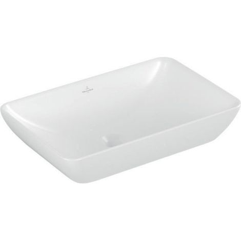 V&B Aufsatzwaschtisch VENTICELLO Halbeinbau 550x360mm m ÜL stone white C+