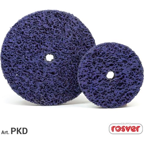 Dischi Purple Cleaner con Foro - Rosver - PKD D.100x13 F.13 - Conf.10pz