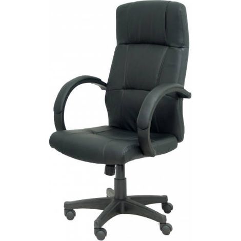 Sessel Modell munera schwarz Kunstleder piqueras y crespo