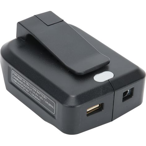 Convertisseur de batterie 100-240 V avec port USB et performances de charge pour batteries Makita 18 V LXT (1/5)
