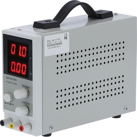 Alimentation CC 10 A avec affichage LED réglable pour la charge des tests de laboratoire (1/5)