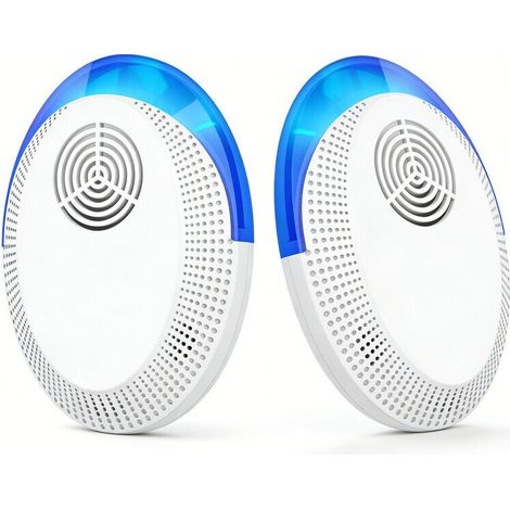 Model 911, Ultrasonic Electromagnetic Wave Insect Repellent - Electric Mosquito Repellent Night Light (1/5)