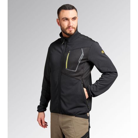 Giacca in pile da lavoro FLEECE FZ EVOLUTION - Nero 3XL (1/5)