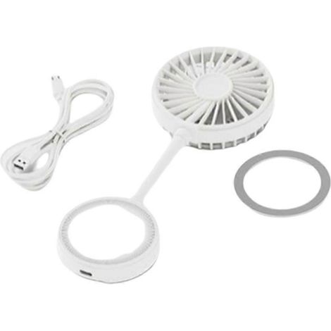 Magnetic USB cell phone ventilateur 3 vitesses à main mini avec flexible angle basse noise pour maison et bureau school (1/5)