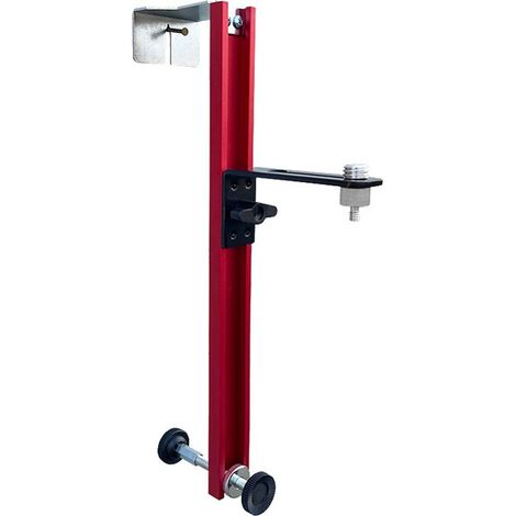 Support mural pour niveau laser, support de niveau réglable, compatible avec tous les niveaux du marché, réglable en hauteur, peut être utilisé pour un montage sur les joints de carrelage 400 mm. (1/5)