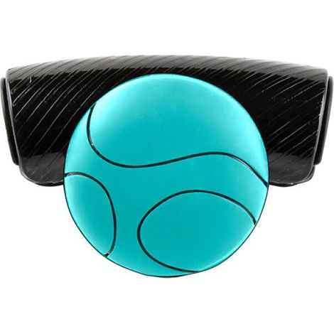 Universeller Lenkradknauf aus Silikon (blau), 360° drehbar, kompatibel mit allen Pkw, Lkw, Sattelaufliegern und Booten.