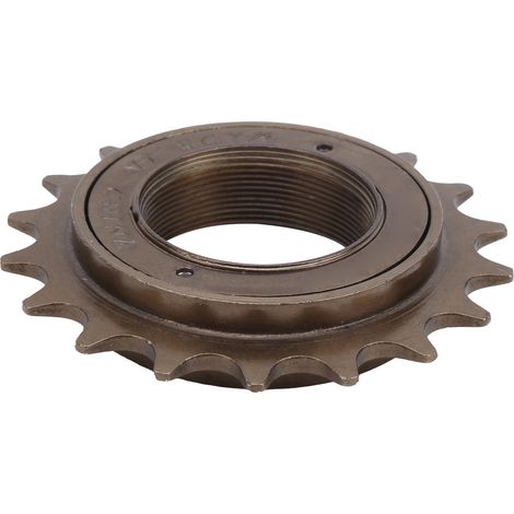 Pignon vélo acier 18 dents monovitesse pièce de rechange (1/5)