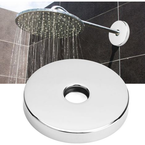 Dekorativer 4-Punkt-Flansch aus Edelstahl 304 für extra große Duscharme und Duschschläuche, galvanisierte Beschichtung 019 (1/5)
