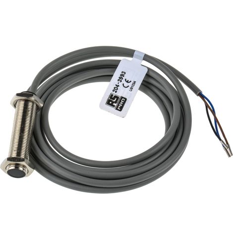 Capteur photoélectrique Faisceau direct (récepteur) RS PRO, 5 m, Cylindrique, IP67 ( Prix pour 1 ) (1/3)