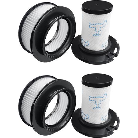 INHHUB Confezione da 4 filtri per aspirapolvere Rowenta X-Force Flex 11.60 12.60 14.60 15.60 Animal RH9878 RH9898 RH9958 RH99F1, 2 filtri pre-motore + 2 filtri post-motore, ricambio ZR009007 ZR009008